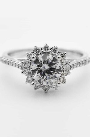 Fine Indian Sterling Emerald-cut Ring