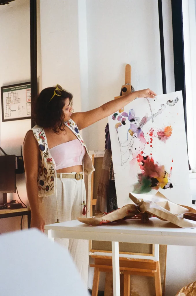 nim - jundoosing -volatile - portrait photo - painting - 2